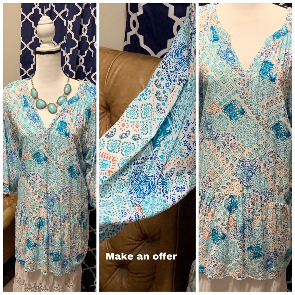 Bright and Beautiful Peplum Blouse